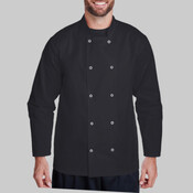 Ten Studded Front Chef Coat