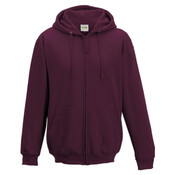 Midweight College Full-Zip Hooded Sweatshirt