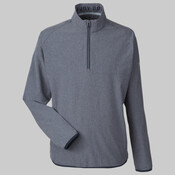 Coastal Woven Quarter-Zip Pullover