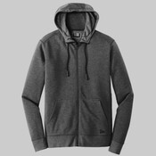 Tri Blend Fleece Full Zip Hoodie