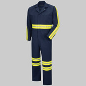 Enhanced Visibility Action Back Coverall