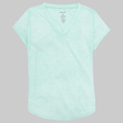 Girls' Snow Heather V-Neck T-Shirt