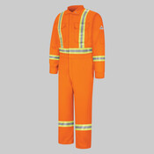 Men's Premium Coverall with CSA Compliant Reflective Trim - EXCEL FR® ComforTouch®.