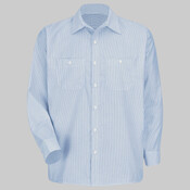 Men's Tall Industrial Stripe Work Shirt