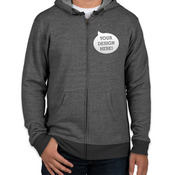 Women's PCH Raglan Zip Hoodie